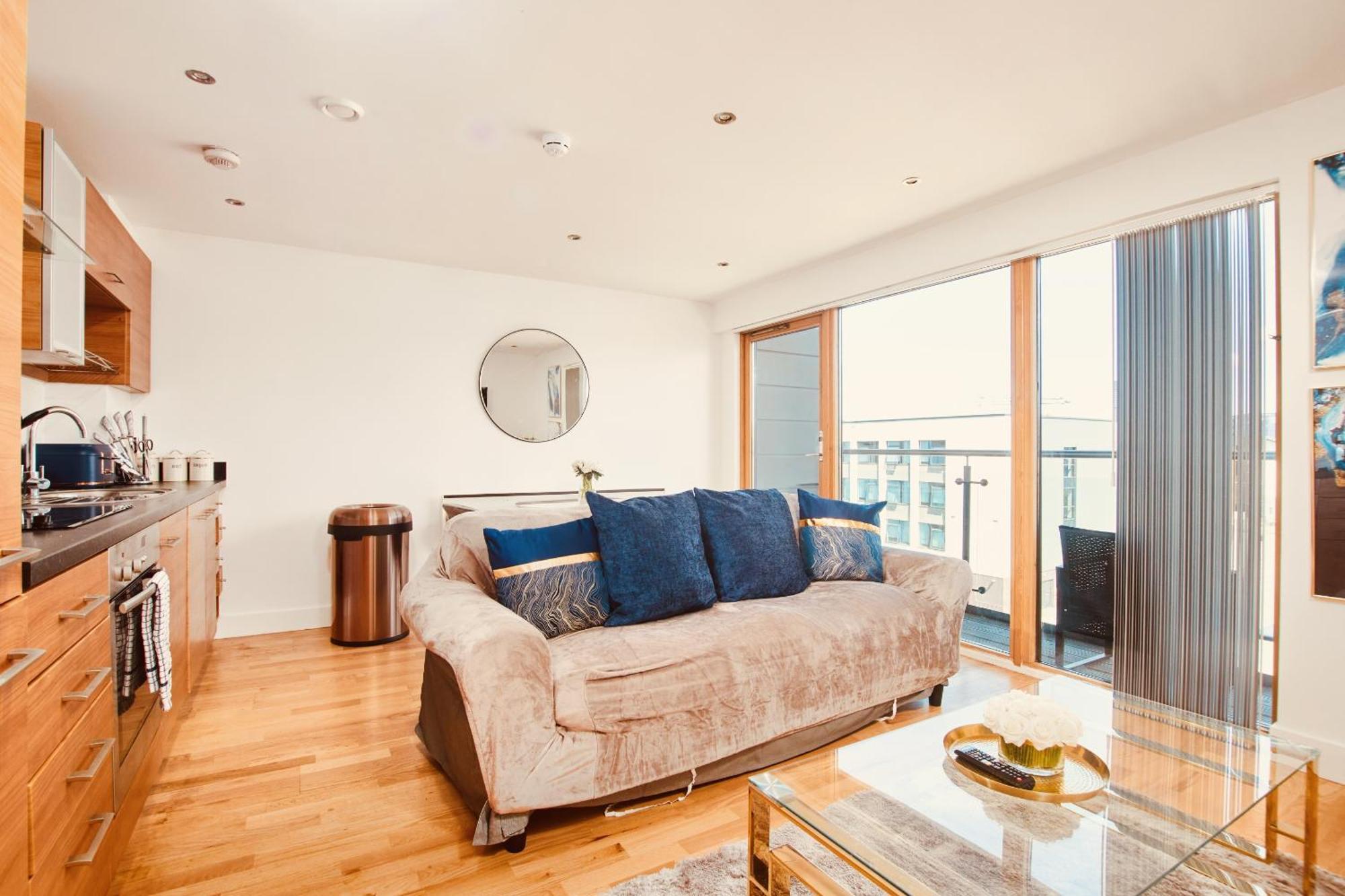 King Deluxe City Apt Large Balcony& Free Parking! Leeds  Zewnętrze zdjęcie